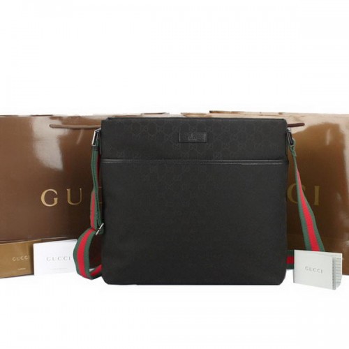 Чанта през рамо Gucci GG Canvas Medium 189751 Черна