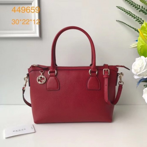 Чанта Gucci GG Classic Tote 449659 червена