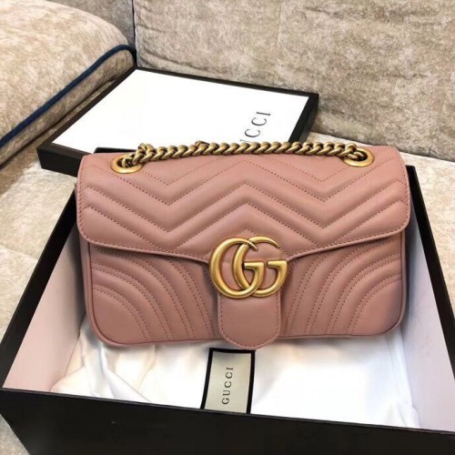 Чанта през рамо Gucci GG Marmont Original Leather 443497