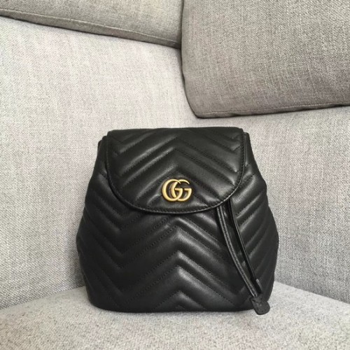 Раница Gucci GG Marmont мателасе 528129 Черна
