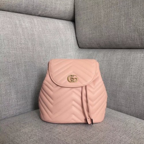 Раница Gucci GG Marmont мателасе 528129 Розова