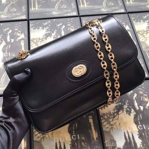 Чанта през рамо Gucci GG Original Leather 576421 Черна