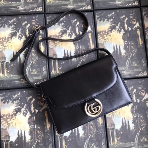 Чанта през рамо Gucci GG Original Leather 589474 Черна