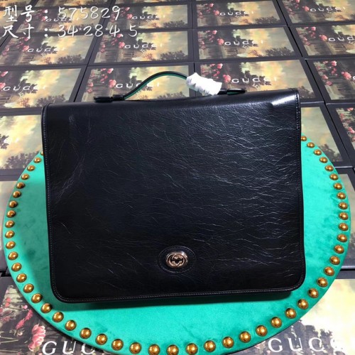 Чанта тип „тоут“ Gucci GG Original от кожа 575829 черна