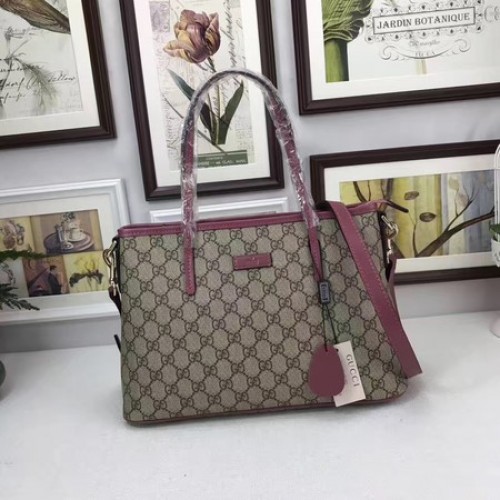 Чанта Gucci GG Supreme Canvas Tote 353440 Роза