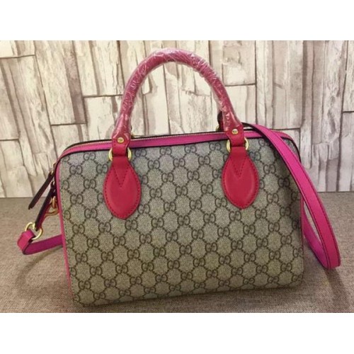 Чанта с горна дръжка Gucci GG Supreme 409529 Розова