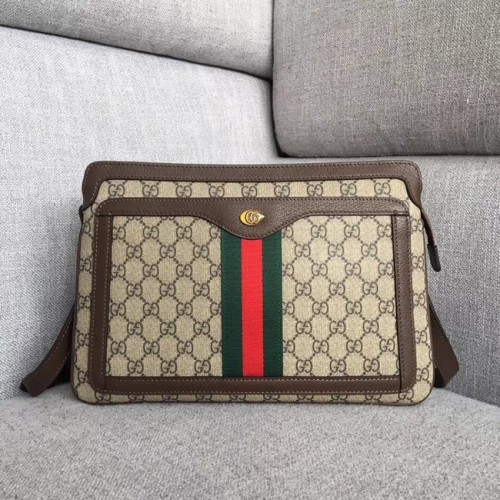 Чанта за рамо Gucci GG Supreme средна големина 523354