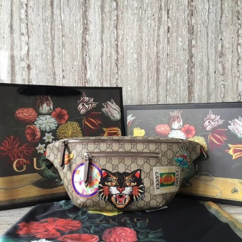 Платнена чанта за колан Gucci GG 484683