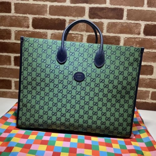 Пазарска чанта Gucci GG 659980 зелена