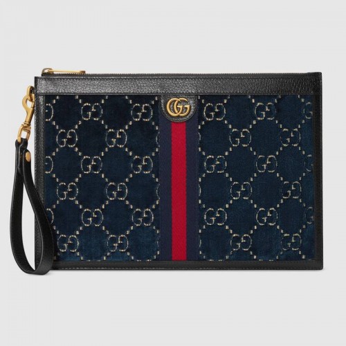 Кадифена чанта Gucci GG 575371