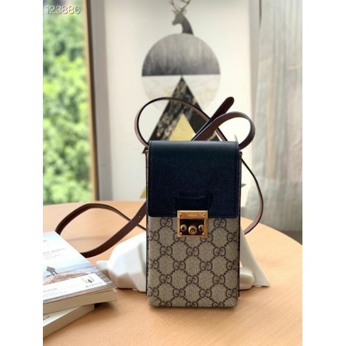 Мини чанта Gucci Horsebit 1955 658229 черна