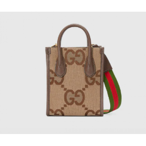 Мини чанта Gucci Jumbo GG 699406 кафява