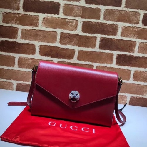 Чанта за рамо Gucci Medium 527857 червена