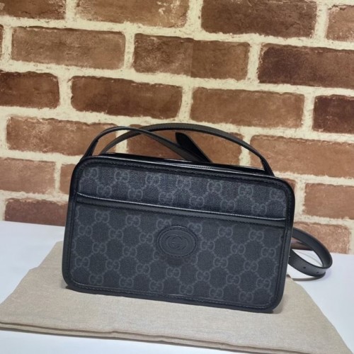 Чанта през рамо Gucci 658572 черна