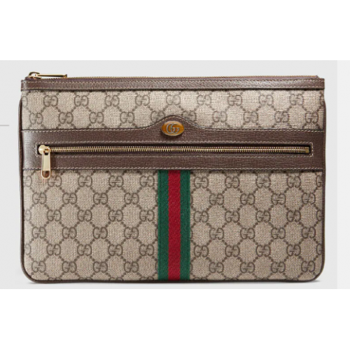 Чанта Gucci Ophidia GG Supreme 517551 кафява