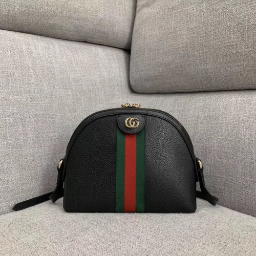 Малка чанта за през рамо Gucci Ophidia 499621 черна