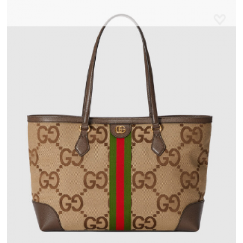 Чанта Gucci Ophidia jumbo GG средна 631685 кафява