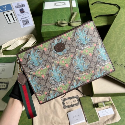 Чанта Gucci Ophidia 688378 кафява