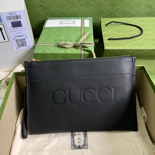 Кожена чанта Gucci Ophidia 681200 черна