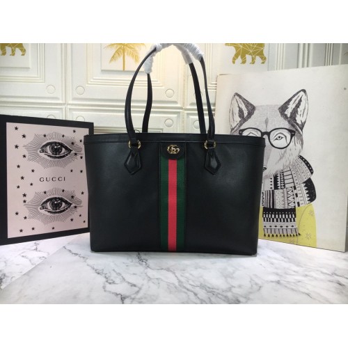 Чанта Gucci Ophidia серия средна GG 631685 черна