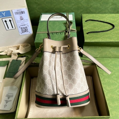 Малка чанта Gucci Ophidia GG 550621 Бежова
