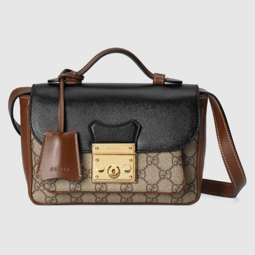 Мини чанта Gucci Padlock 658487 черна