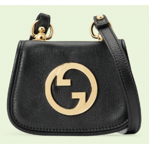 Калъфче за картички Gucci mini Blondie 698635 черно