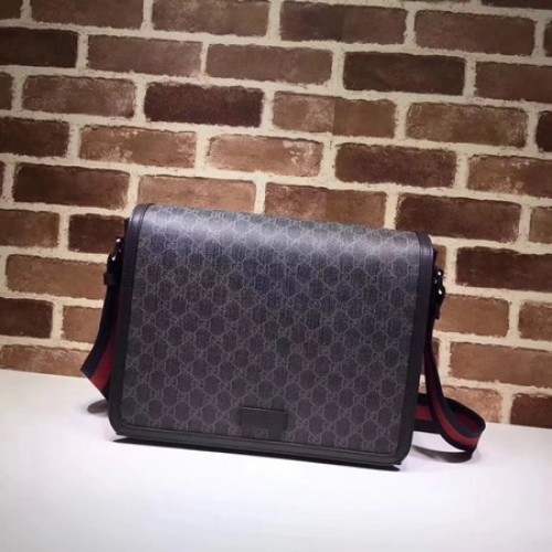 Чанта Gucci Original GG Canvas Messenger 475432 Черна