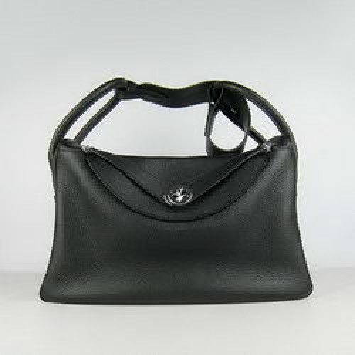 Чанта за рамо Hermes Lindy 34 см 6208 черна