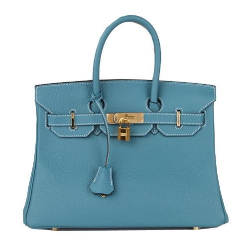 Hermes Birkin 30 см чанта от оригинална кожа H30 злато