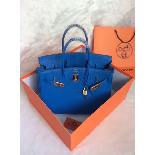 Hermes Birkin 30 см чанта от оригинална кожа HB30 Glod