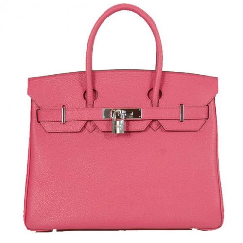 Hermes Birkin 30 см чанта Tote Smooth Togo кожа праскова