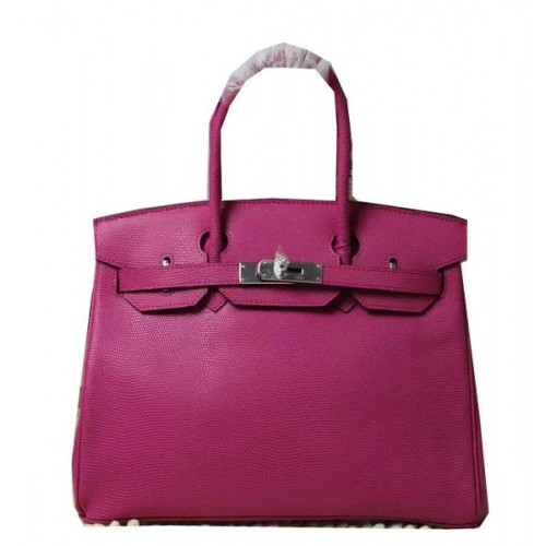 Hermes Birkin 35CM 30CM чанта от кожа Lizard H35H30 роза