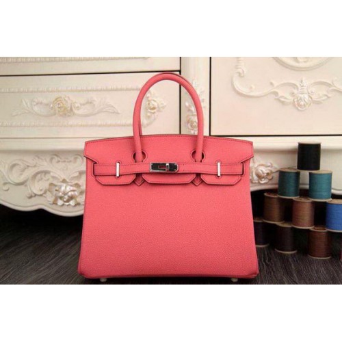 Hermes Birkin 35CM 30CM чанта от оригинална кожа HB35O розова