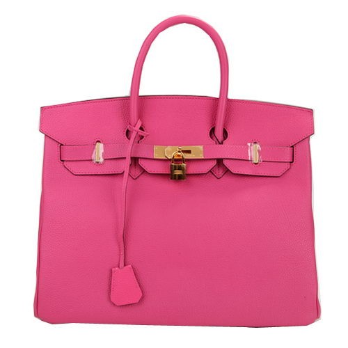 Hermes Birkin 35 см чанта от естествена кожа H35 злато