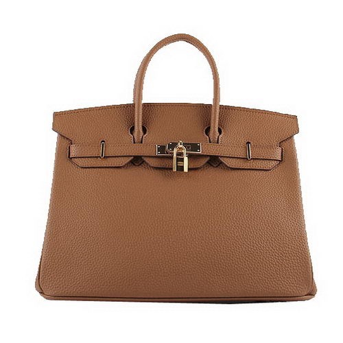 Hermes Birkin 35CM чанта от пшеница, зърнеста кожа H-35 злато