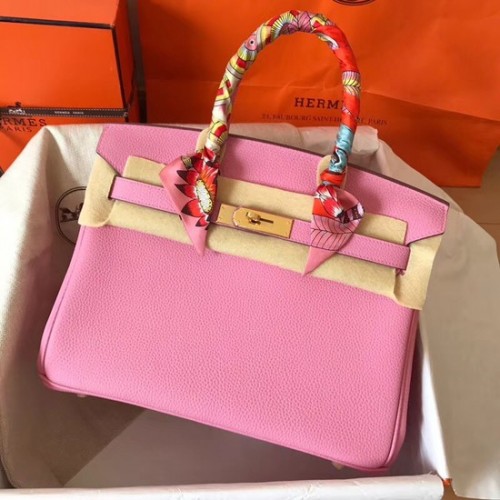 Hermes Birkin чанта Togo кожа BK35 черешови цветове