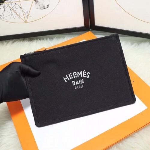 Козметична чанта Hermes H3700 Черна