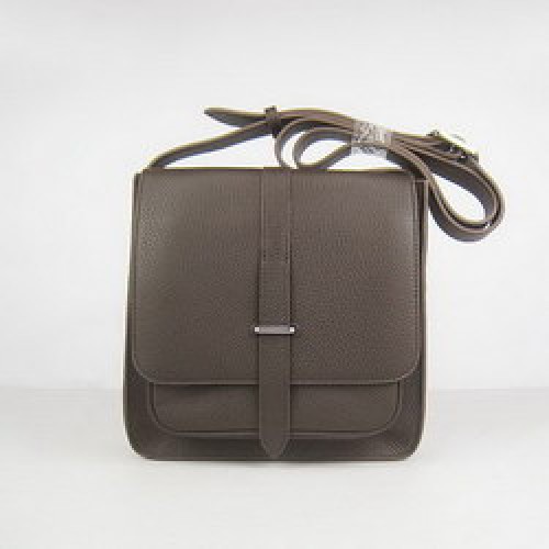 Чанти Hermes Deep-Coffee Cow Leather H2811