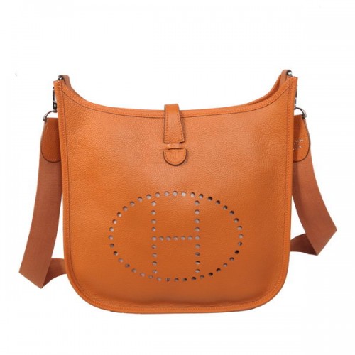 Чанта Hermes Evelyne Messenger H1608 Orange