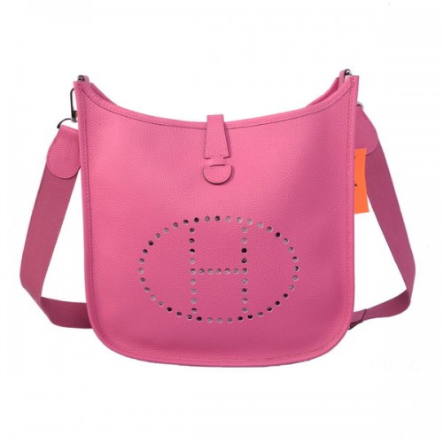 Чанта Hermes Evelyne Messenger H1608 Роза