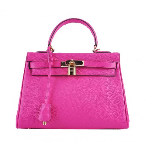 Hermes Kelly 28 см чанти през рамо, прасковени, зърнести, кожа, злато