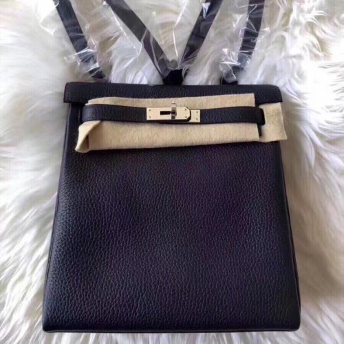 Раница Hermes Kelly Ado H2398 черна