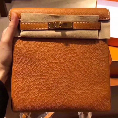 Раница Hermes Kelly Ado H2398 оранжева