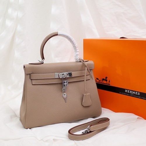 Hermes Kelly чанта за рамо оригинална TOGO кожа KY3255 кайсия