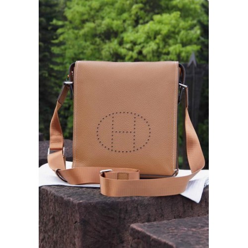 Чанта Hermes Messenger Original от телешка кожа H80014 от пшеница