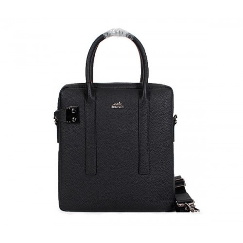Hermes Original Телешка Кожена Чанта M33993 Черна