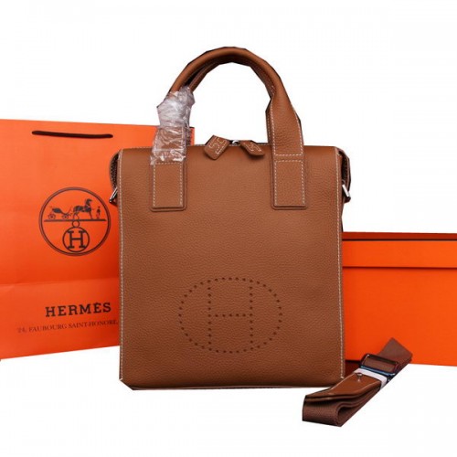 Hermes Original Телешка Кожена Чанта M86682 Пшеница