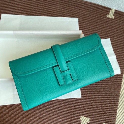 Hermes Original Espom кожена чанта 37088 синя