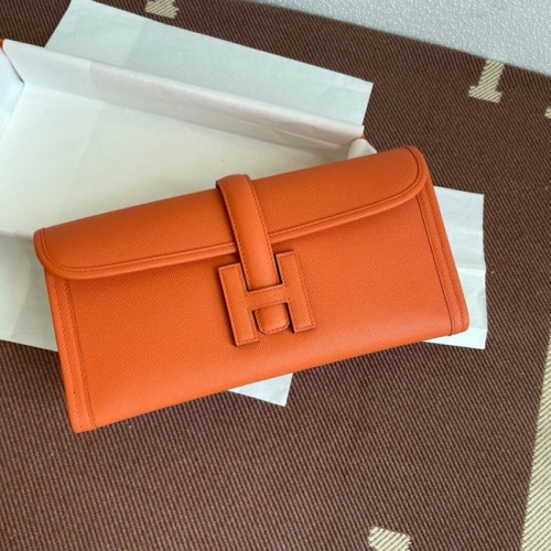 Hermes Original Espom кожена чанта 37088 оранжева